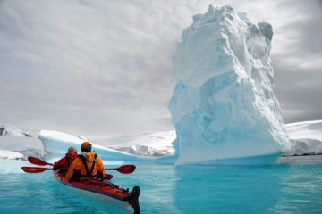 antarktiszi kajakozás